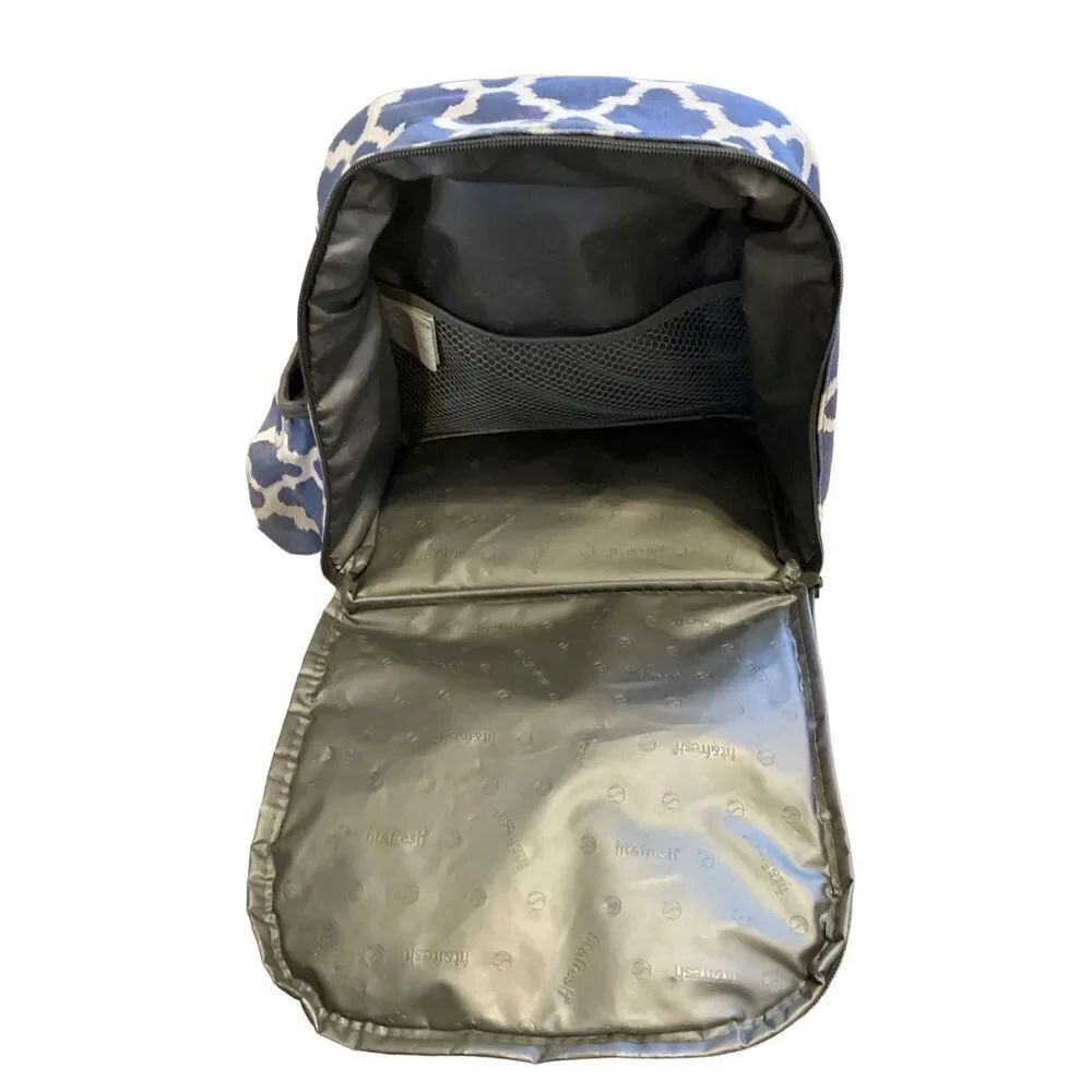 Fit & Fresh Lunch Bag Top Handle Preppy Colorful Outdoors Travel Picnic Beach - Picture 6 of 13